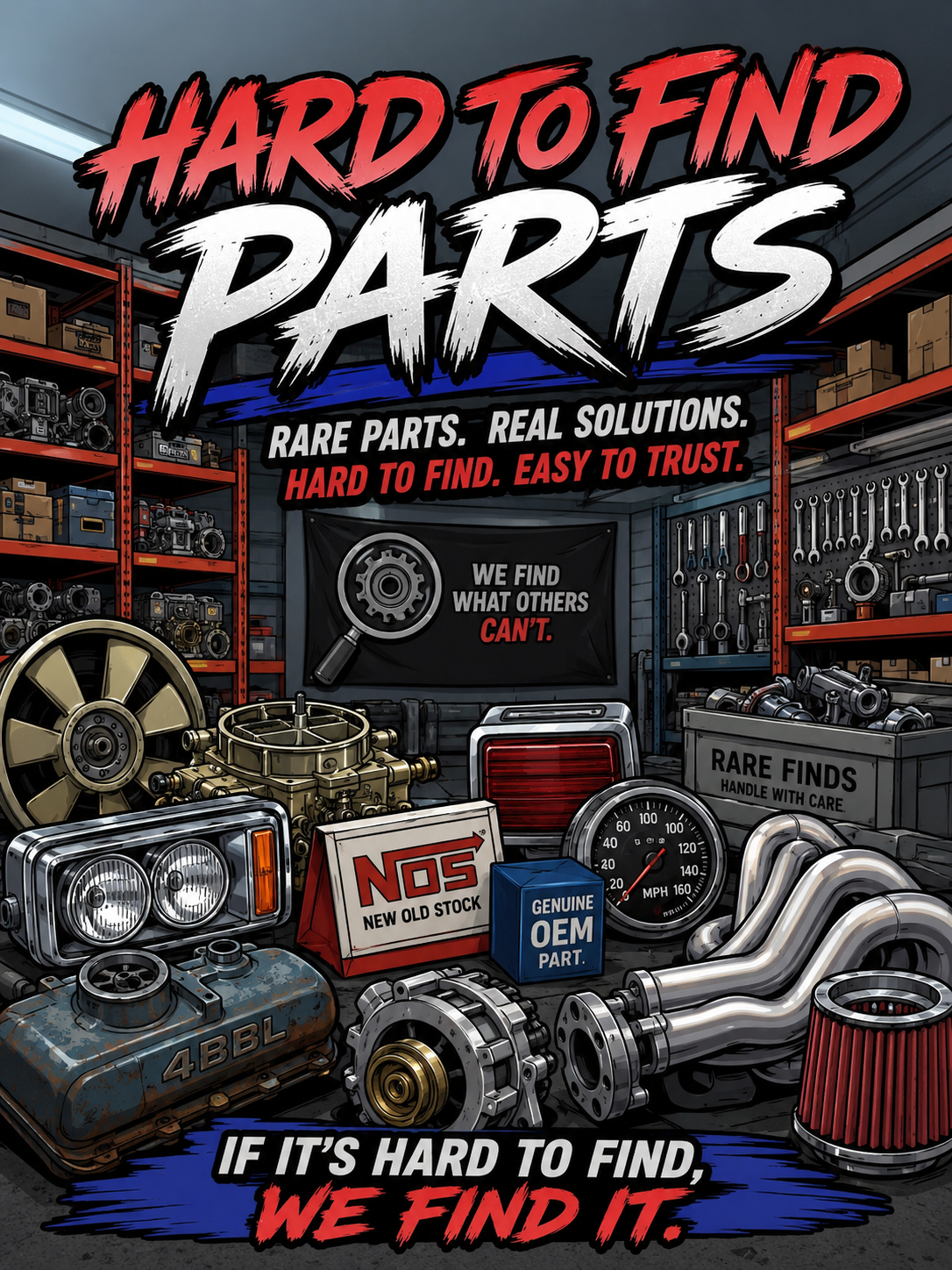 HARD TO FIND RARE PARTS