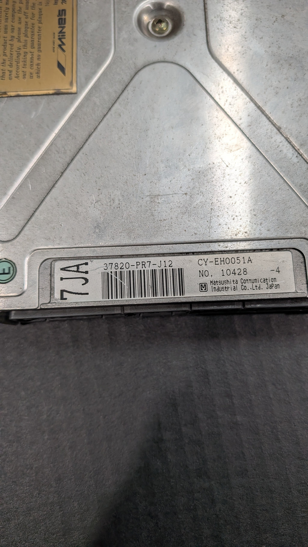 Acura NSX NA1 Rare Mines ECU
