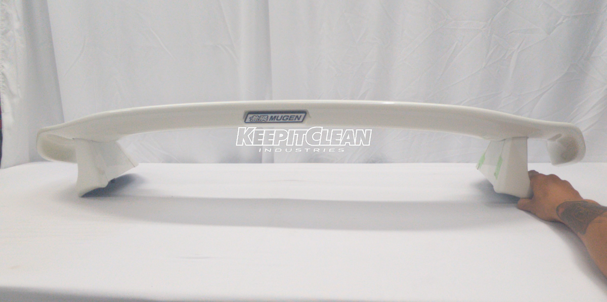 Authentic JDM  CRZ ZF1  Mugen wing Premium white pearl