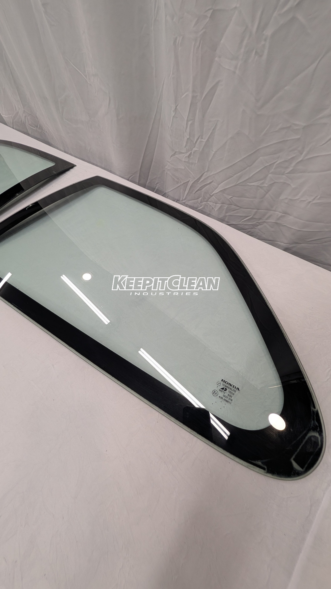 OEM Honda Civic EJ9 / EK3 / EK4 3-Door Hatchback Rear Quarter Glass –Factory Green Tint Pair