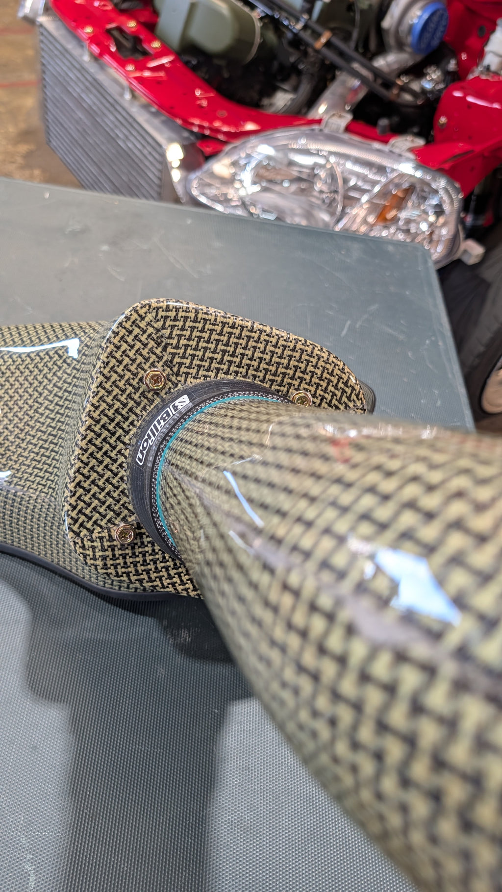 NEW EG EK CARBON KEVLAR INTAKE BOX