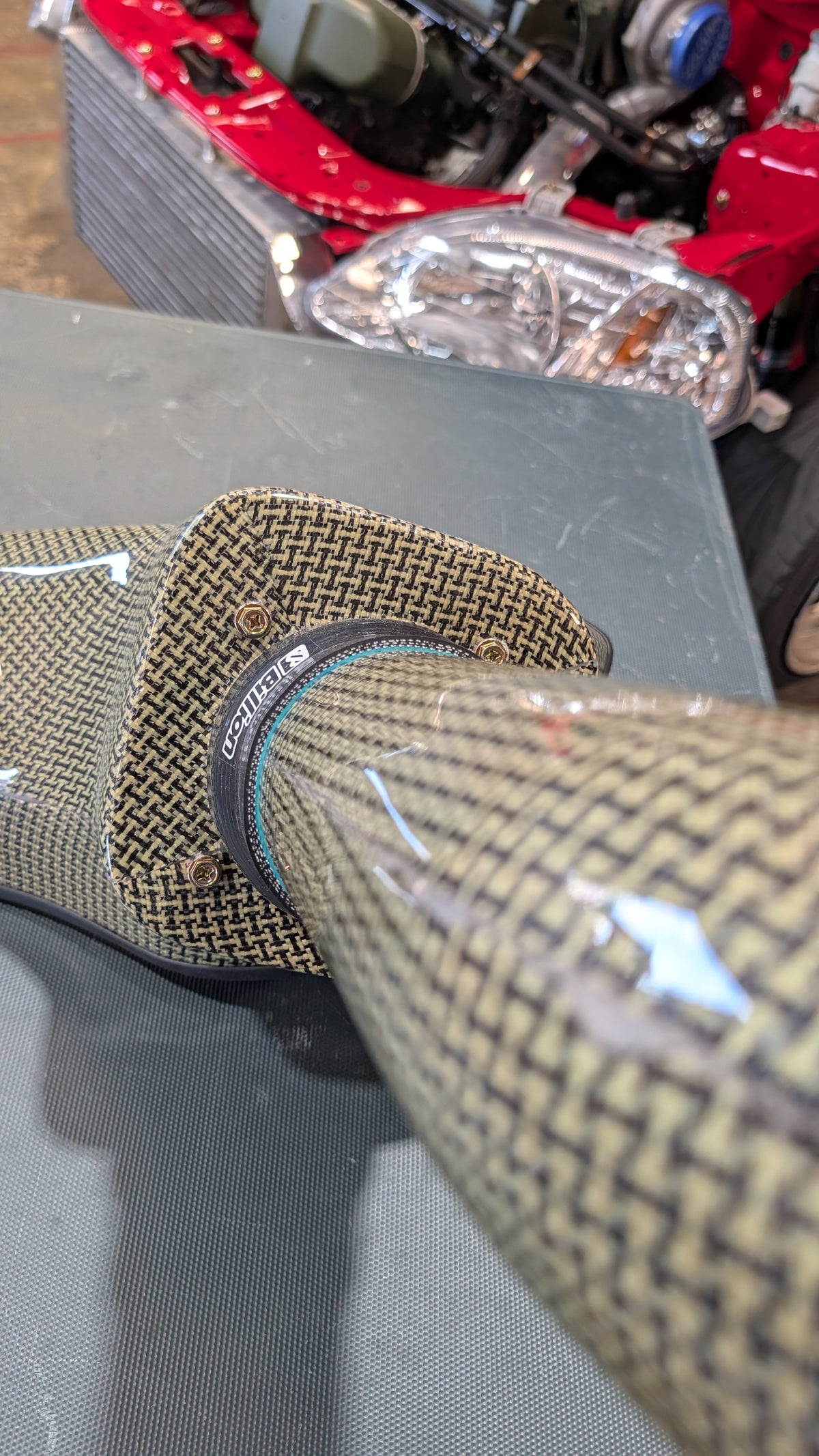 NEW EG EK CARBON KEVLAR INTAKE BOX