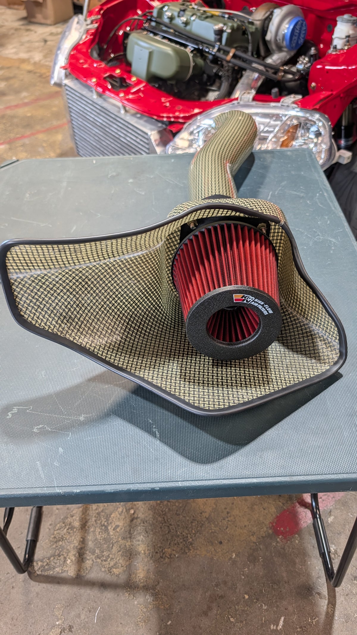 NEW EG EK CARBON KEVLAR INTAKE BOX