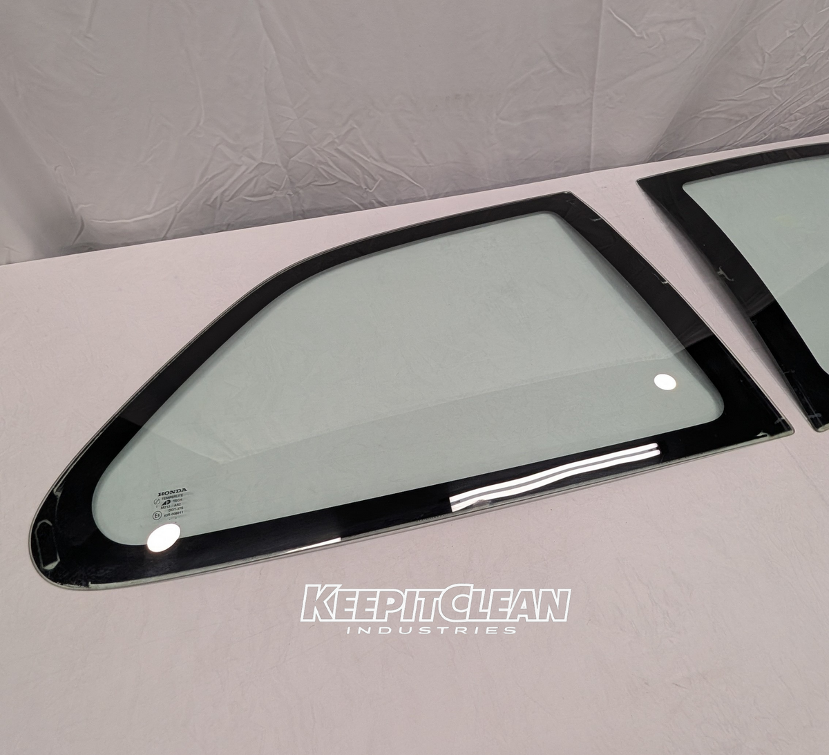 OEM Honda Civic EJ9 / EK3 / EK4 3-Door Hatchback Rear Quarter Glass –Factory Green Tint Pair
